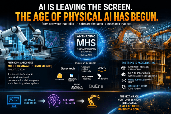 AI News This Week: Anthropic Pushes AI Into the Physical World