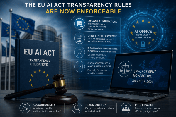 The EU AI Act Just Became Real. Most Organizations Aren’t Ready.